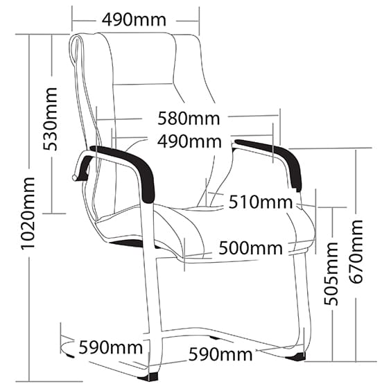 CAMRY VC with dimension