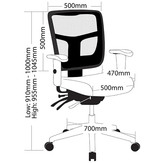 MUEX1L with dimension