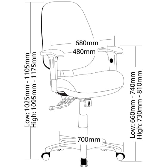 PR600C with dimension