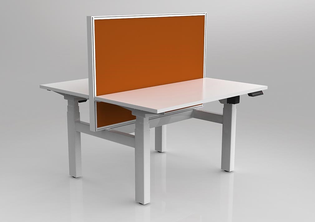 Agile Motion Adj Desk Double Sided with Studio 50 Screen