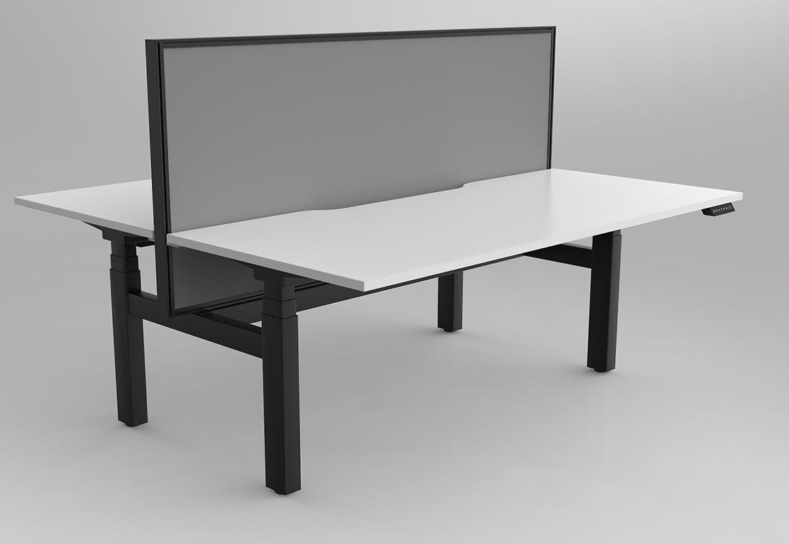 Agile Motion Adj Desk Double Sided with Studio 50 Screen