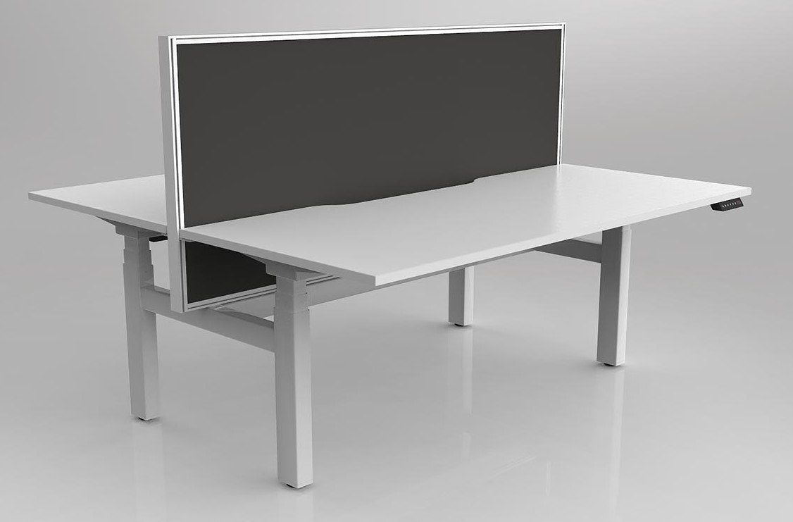 Agile Motion Adj Desk Double Sided with Studio 50 Screen