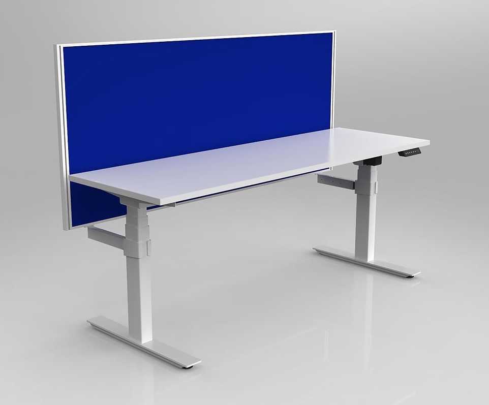 Agile Motion Adj Desk with Studio 50 Screen