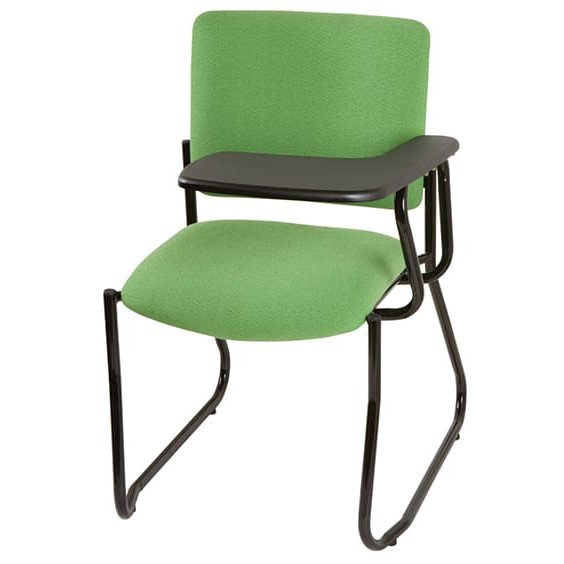 Vera Sleigh Square Tablet Arm Chair