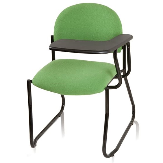 Vera Sleigh Round Tablet Arm Chair