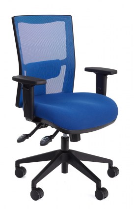 Team Air Task Chair - Blue Mesh