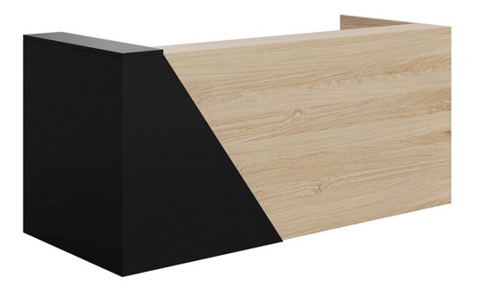 Mies Bevel Reception Desk 